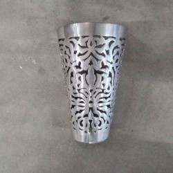 APPLIQUE ALU DEMI LUNE AJOURÉE 