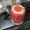 VASE CERAMIQUE ROUGE GRIS