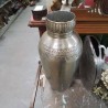 VASE MÉTAL DÉCOR CISELÉ 