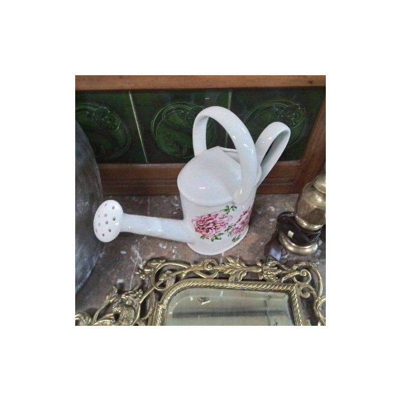 ARROSOIR FLEURI FAIENCE 