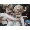 STATUE PLATRE ANC DUO ANGELOTS