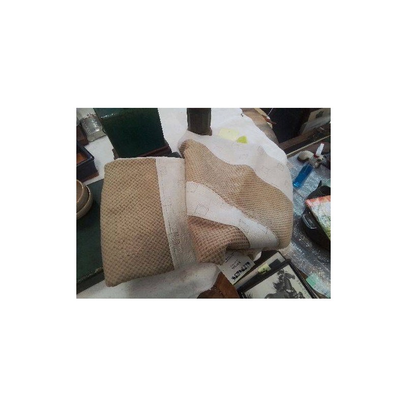 PAIRE HOUSSES COUSSINS BEIGE CARRÉ 