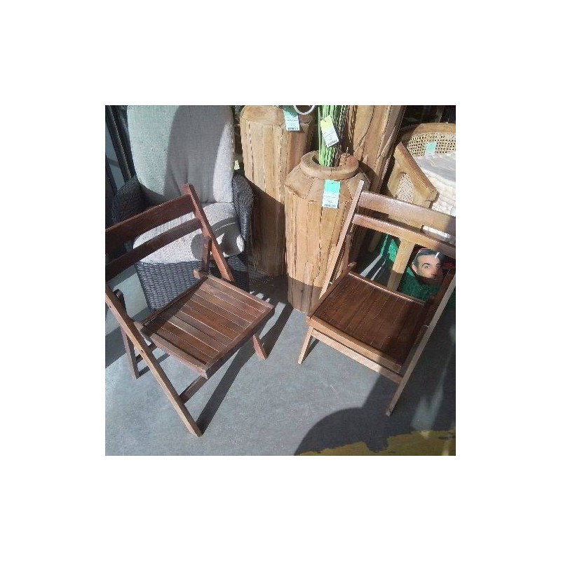 CHAISE PLIANTE BOIS