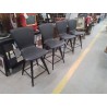 TABOURET MOODS MOBITEC GRIS PIED VALEUR 295E