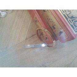 BRACELET JONC FRISE GRECQUE 
