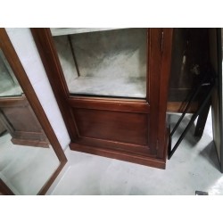 VITRINE PIN ANCIENNE 102*46*221 CM + CLE C2