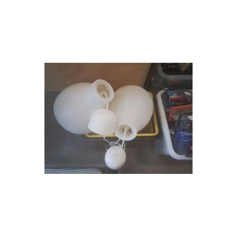 SUSPENSION IKEA BLCHE FORME CLOCHE