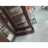 VITRINE ANC PALISSANDRE 109*40*230CM + CLE C3