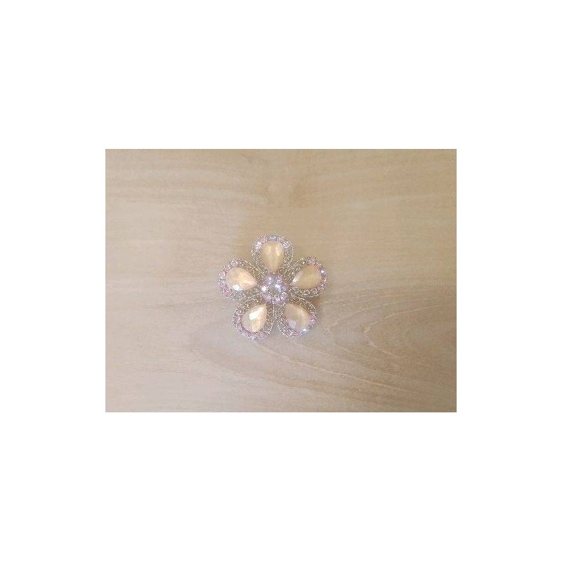 BROCHE FLEUR FANTAISIE 