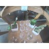 LOT 3 POTS PM CERAMIQUE BLCHE PLANTES ARTIF