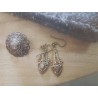 PAIRE DE BO CUIVRE ET NACRE