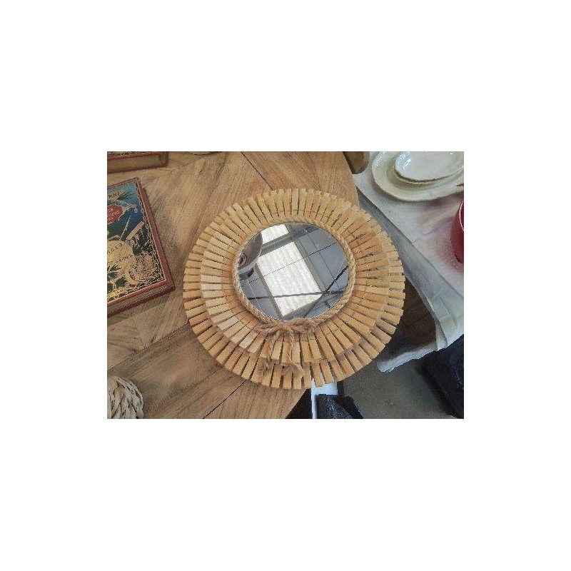 MIROIR ÉPINGLES À LINGE
