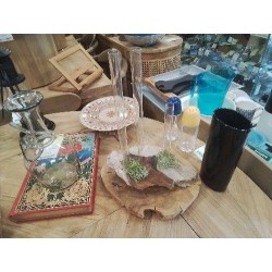 SOLIFLORE TRIPLE TUBE VERRE RACINE 