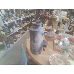 VASE GM RESINE GRIS