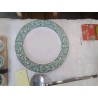 PLAT CONTOUR VERT MOTIFS 