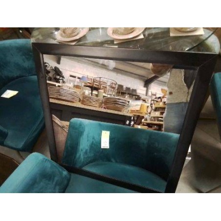MIROIR NOIR CARRÉ 