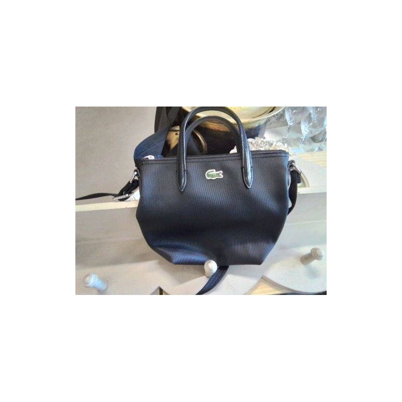 SAC POCHETTE NOIRE LACOSTE