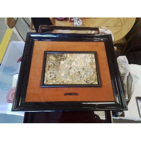 TABLEAU METAL SCENE A.PIECK