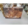 TABLEAU TGM MARRON DORÉ ABSTRAIT