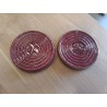 DUO DE DESSOUS DE BOUTEILLE OU SOUS VERRE