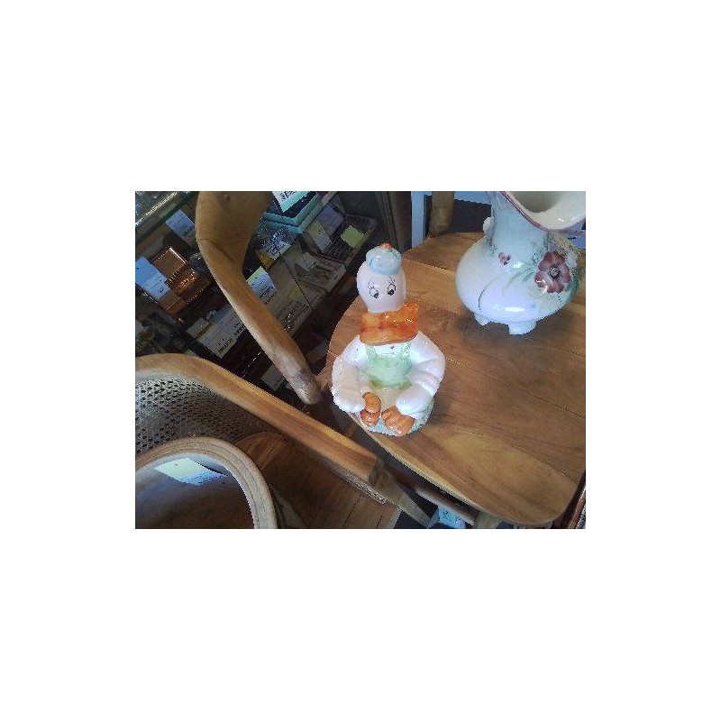 PORTE BOUTEILLES CANARD FAIENCE 