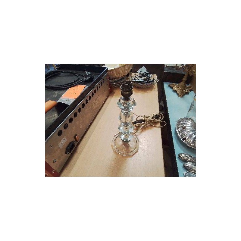 LAMPE VINTAGE CRISTAL