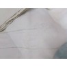 DRAP ANCIEN 2 PERSONNES AJOURE BRODE