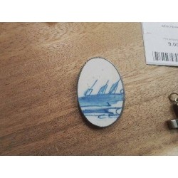 BROCHE OVALE ST DELFT