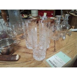 LOT 5 VERRES CRISTAL D ARQUES