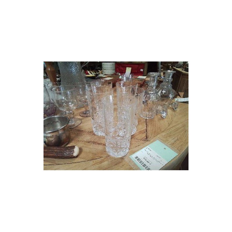 LOT 5 VERRES CRISTAL D ARQUES