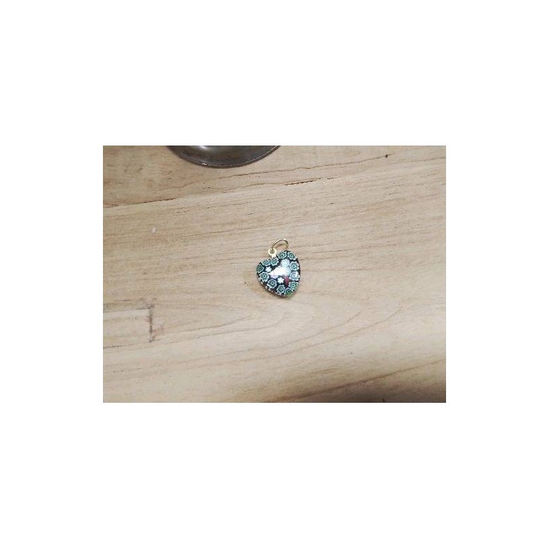PENDENTIF COEUR SULFURE