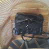 SAC LANCASTER CUIR NOIR