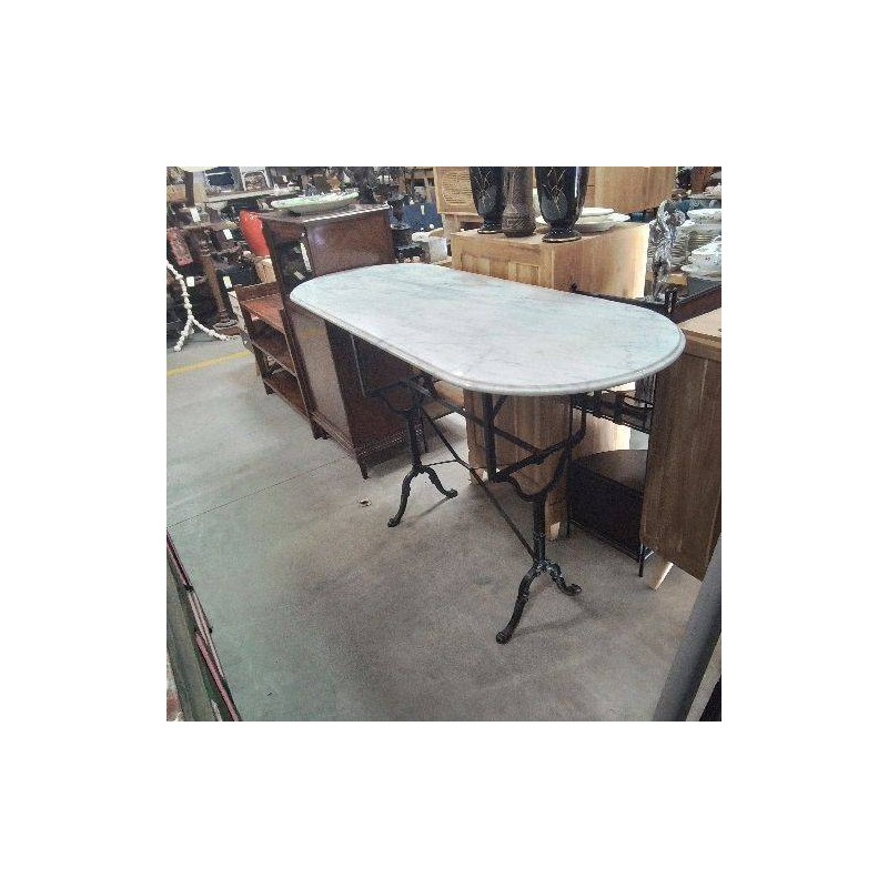 MANGE DEBOUT MARBRE OVALE 165 X 65 X 107