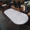 MANGE DEBOUT MARBRE OVALE 165 X 65 X 107