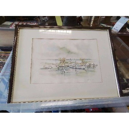 AQUARELLE BATEAUX JR PIC