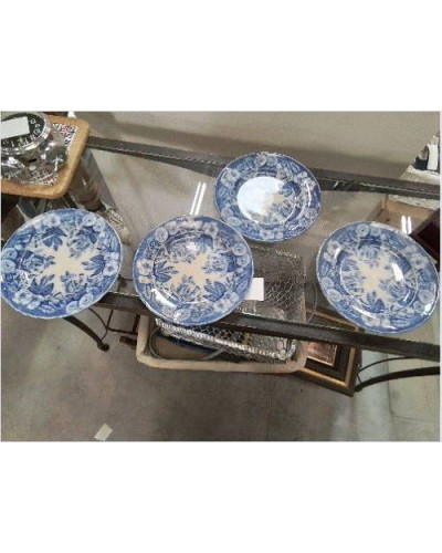 LOT 4 ASSIETTES VIEILLARD 