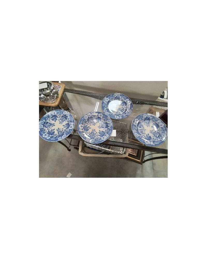 LOT 4 ASSIETTES VIEILLARD 