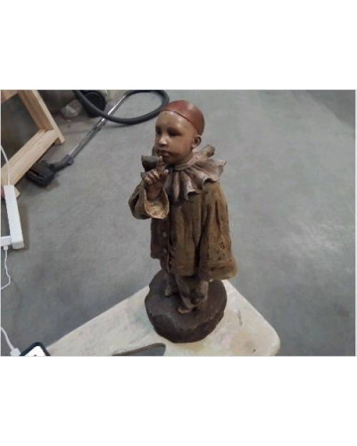 STATUE PIERROT 