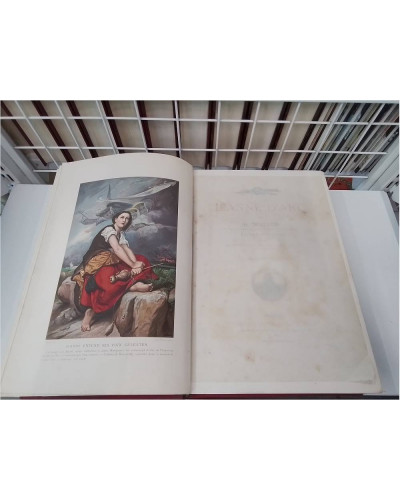 LIVRE ANC 1877 -JEANNE D\'ARC  H.WALLON