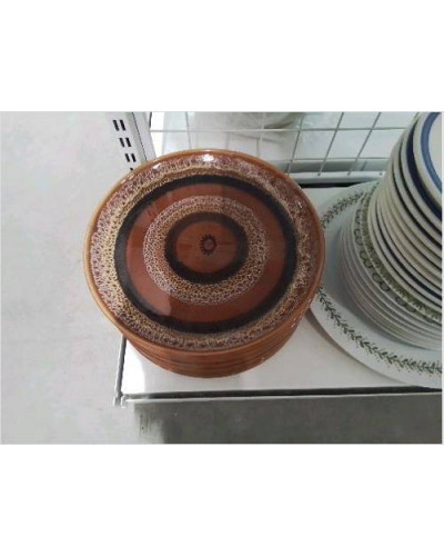 LOT 10 ASSIETTES SARREGUEMINES