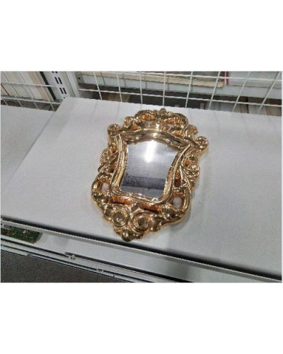 MIROIR DORÉ CÉRAMIQUE 