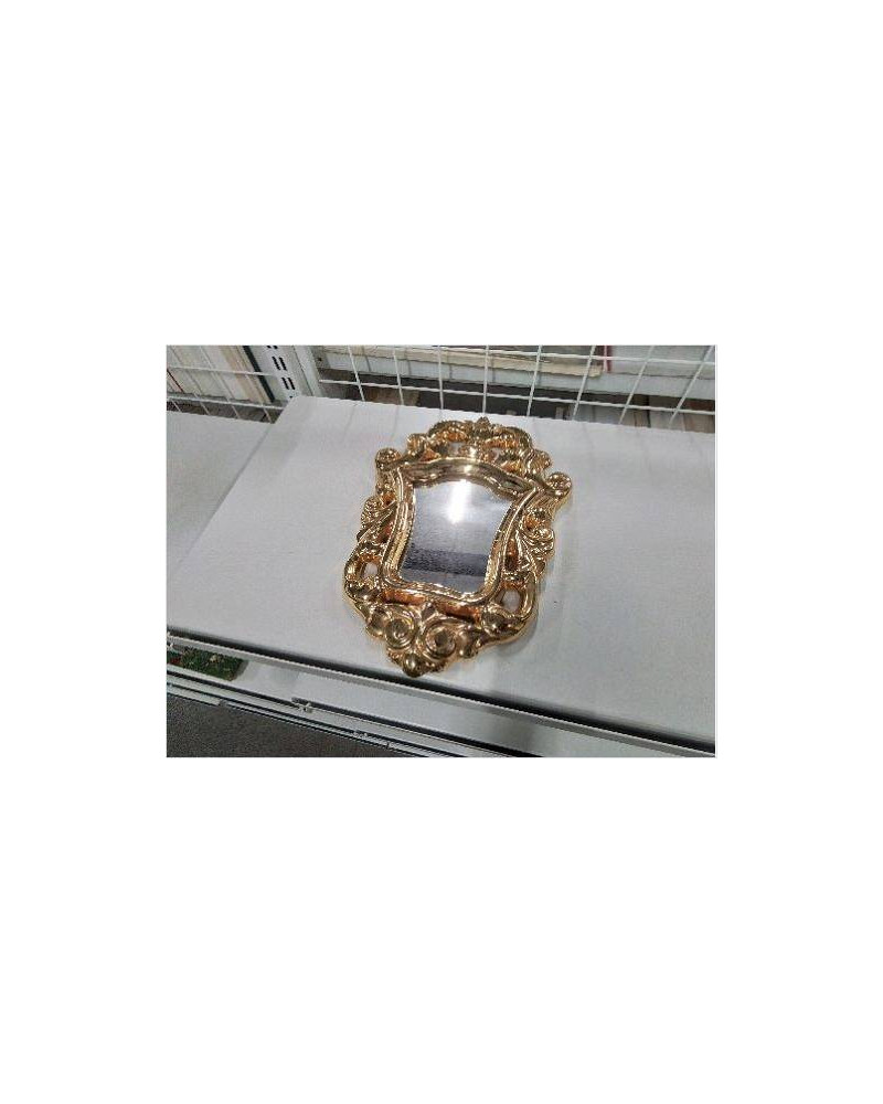 MIROIR DORÉ CÉRAMIQUE 