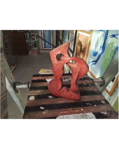 SCULPTURE TERRE CUITE MV 89