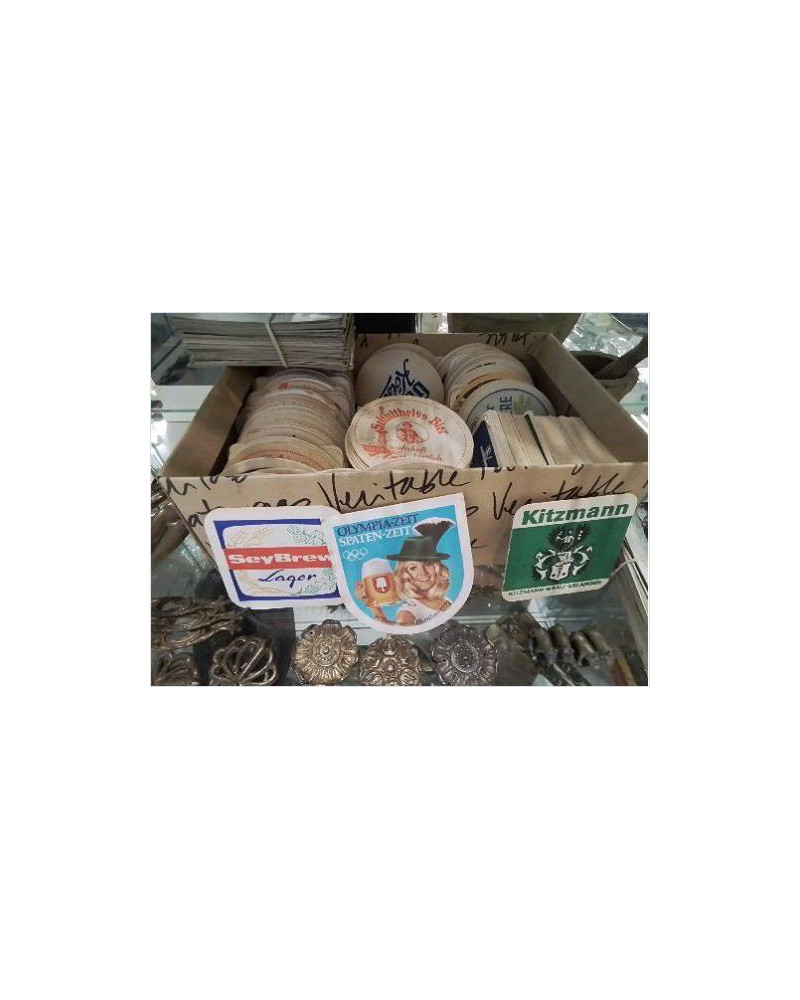 LOT SOUS VERRES VINTAGE