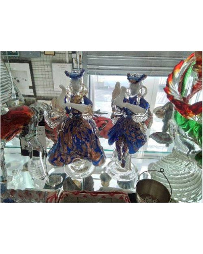 COUPLE STATUETTES MURANO