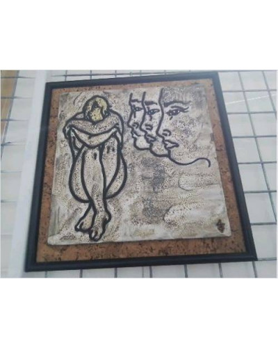 TABLEAU CARREAU ÉMAILLÉ...