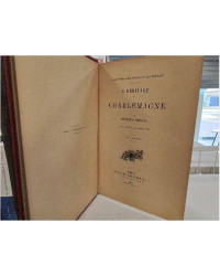 LIVRE ANC 1899 L’HERITAGE DE CHARLEMAGNE 