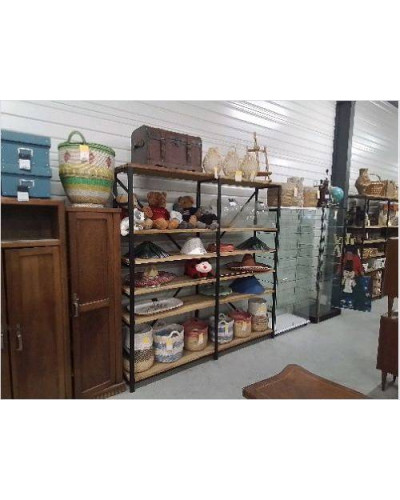 ETAGERE BIBLIOTHEQUE TECK