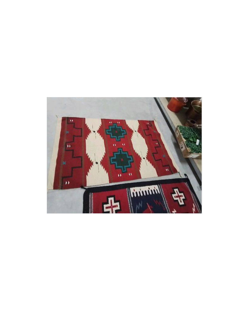 TAPIS EN LAINE DESIGN MAYA 120X186