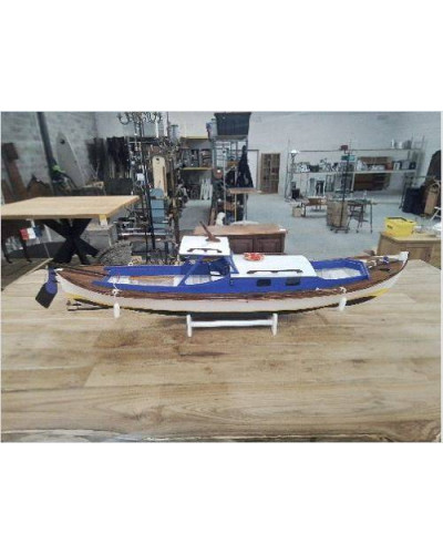 PINASSE MAQUETTE 1/10 ROOF BLC BLEU 105 CM